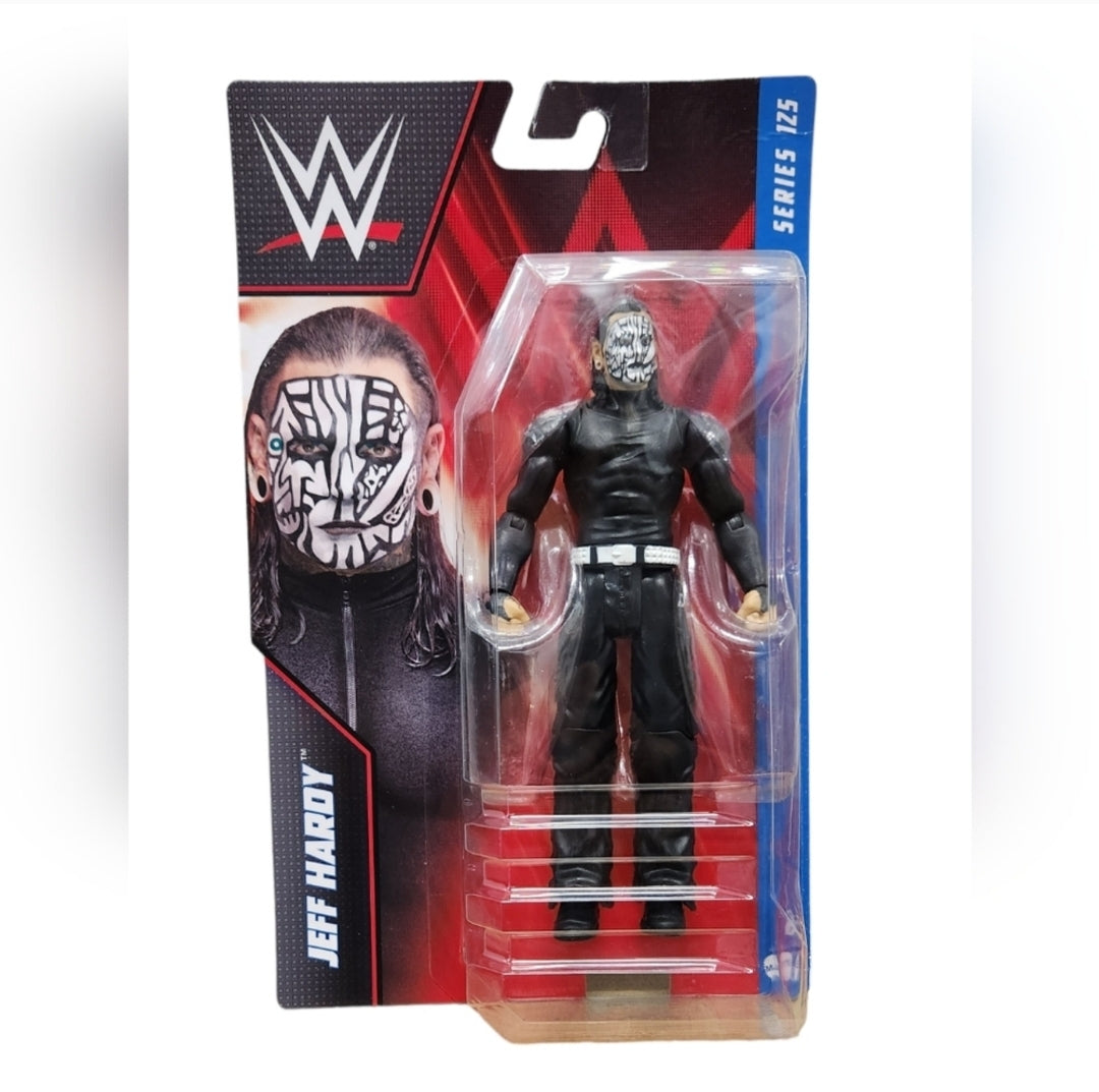 Mattel WWE Basic Action Figure, Jeff Hardy, Posable 6-inch Collectible 6+