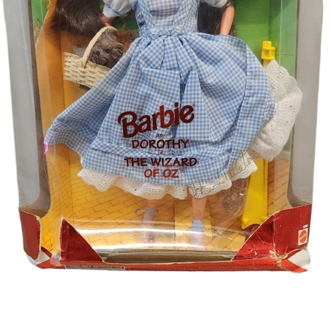 Vintage 1994 Mattel Wizard of Oz Barbie  as Dorthy 12701 - Damaged Box