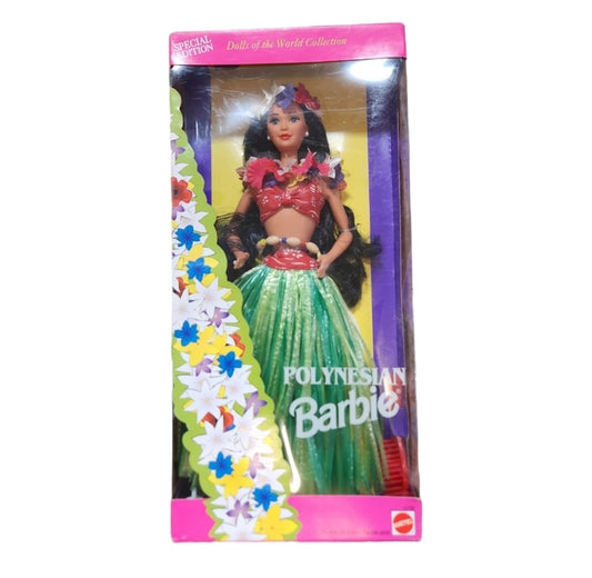Vintage 1994 Mattel Polynesian Barbie #12700 Dolls of the World Collection
