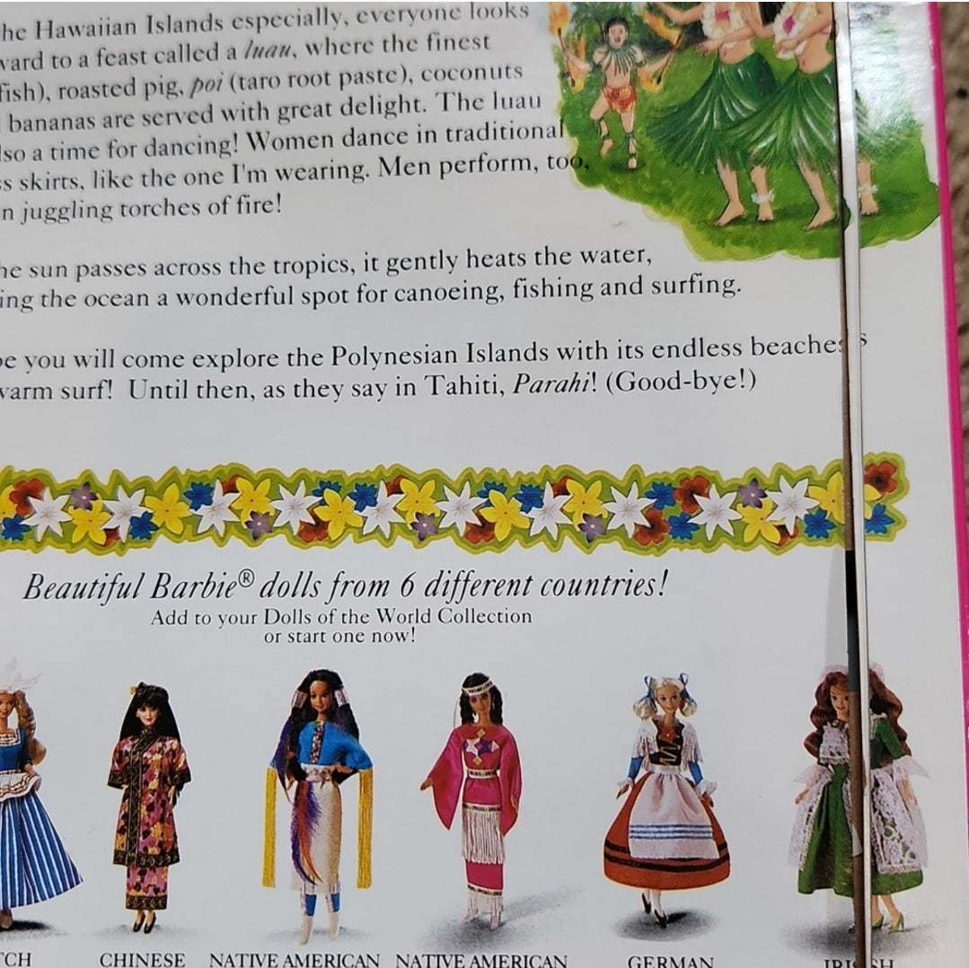 Vintage 1994 Mattel Polynesian Barbie #12700 Dolls of the World Collection