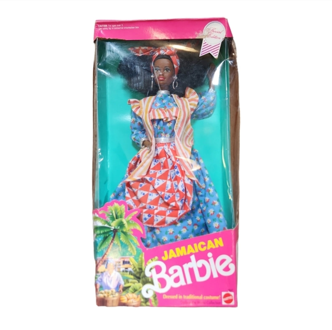 Vintage 1991 Mattel Jamaican Barbie #4647 Dolls of the World Collection