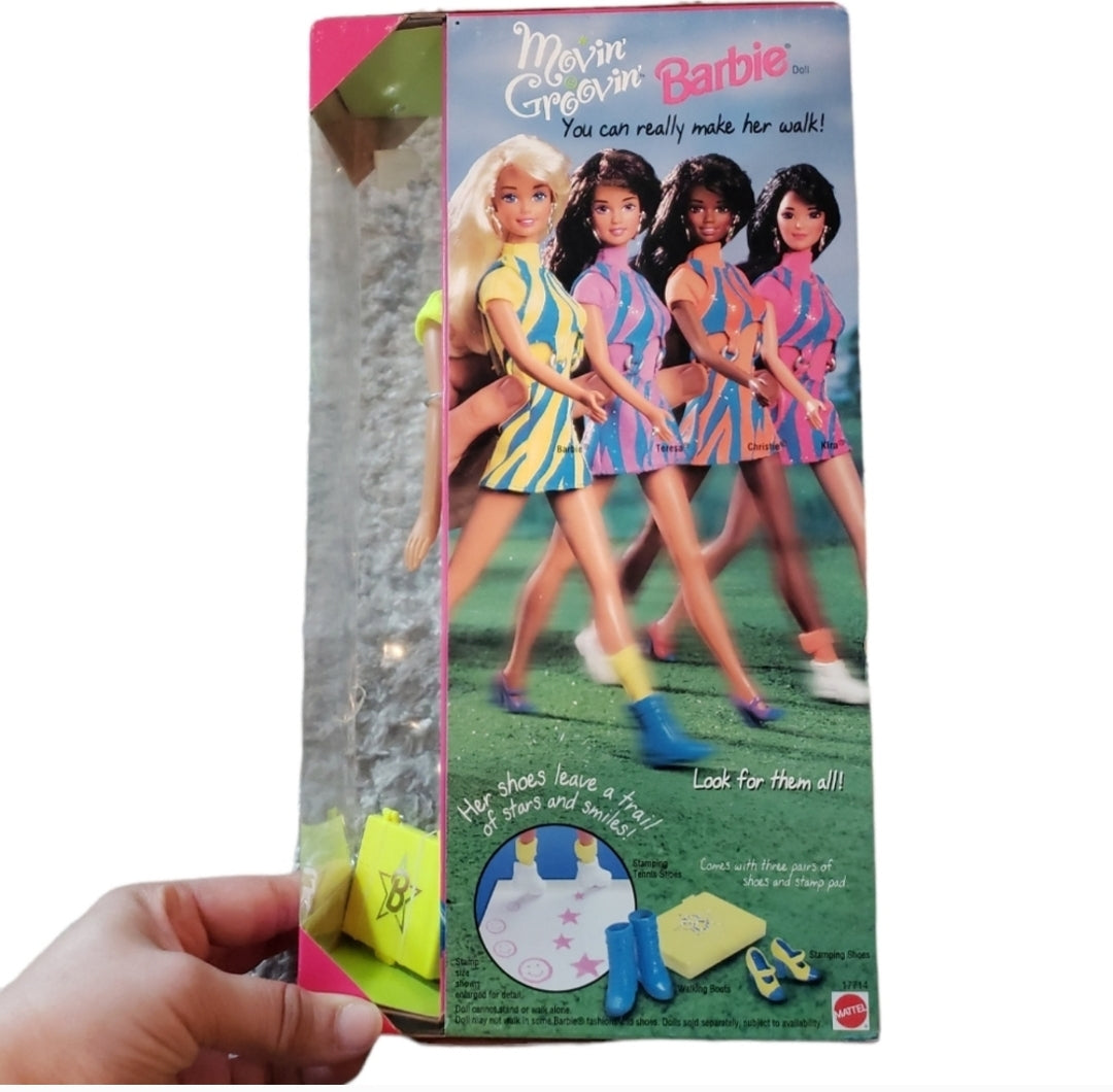 Vintage 1997 Mattel Movin Groovin Barbie 17714