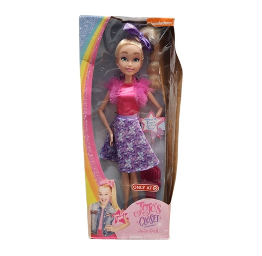 2019 Nickelodeon Jojos Closet JoJo Doll Damaged Box
